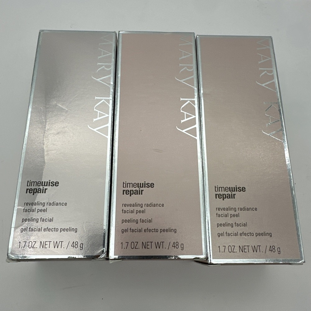LOT 3 Mary Kay TimeWise Repair Revealing Radiance Facial Peel NIB